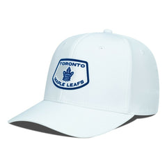 NHL White Toronto Maple Leafs Levelwear Rise Skylight Flex Hat