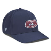 NHL Navy Colorado Avalanche Levelwear Rise Skylight Flex Hat