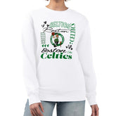 NBA Boston Celtics G-III 4Her by Carl Banks Women's Collage Team Graphic Fleece Pullover Sweatshirt