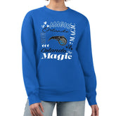 NBA Orlando Magic G-III 4Her by Carl Banks Women's Collage Team Graphic Fleece Pullover Sweatshirt
