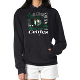 NBA Boston Celtics G-III 4Her by Carl Banks Women's Team Collage Graphic Fleece Pullover Hoodie