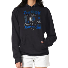 NBA Dallas Mavericks G-III 4Her by Carl Banks Women's Team Collage Graphic Fleece Pullover Hoodie sale