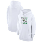 NBA Boston Celtics G-III 4Her by Carl Banks Women's Team Collage Graphic Fleece Pullover Hoodie