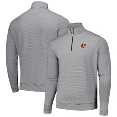 MLB Baltimore Orioles Peter Millar Perth Sugar Stripe Performance Quarter-Zip Top