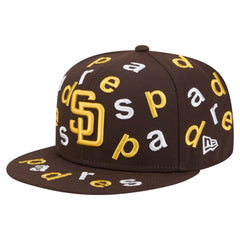 MLB San Diego Padres New Era Team Confetti 59FIFTY Fitted Hat