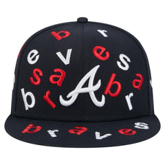 MLB Atlanta Braves New Era Team Confetti 59FIFTY Fitted Hat