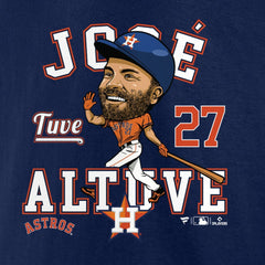 MLB Jose Altuve Houston Astros Fanatics Hometown Caricature T-Shirt