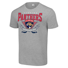 NHL Heather Gray Florida Panthers Starter Team Logo Graphic T-Shirt