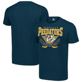 NHL Navy Nashville Predators Starter Team Logo Graphic T-Shirt