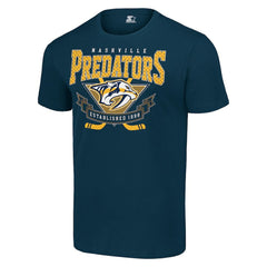 NHL Navy Nashville Predators Starter Team Logo Graphic T-Shirt