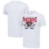 NHL White Florida Panthers Starter ‘80s Inspired T-Shirt