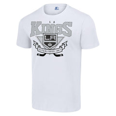 NHL White Los Angeles Kings Starter Team Logo Graphic T-Shirt