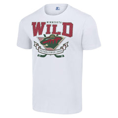 NHL White Minnesota Wild Starter Team Logo Graphic T-Shirt