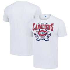 NHL White Montreal Canadiens Starter Team Logo Graphic T-Shirt