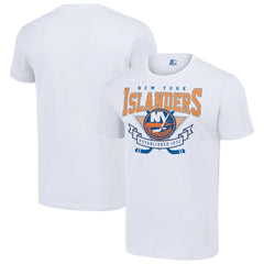 NHL White New York Islanders Starter Team Logo Graphic T-Shirt