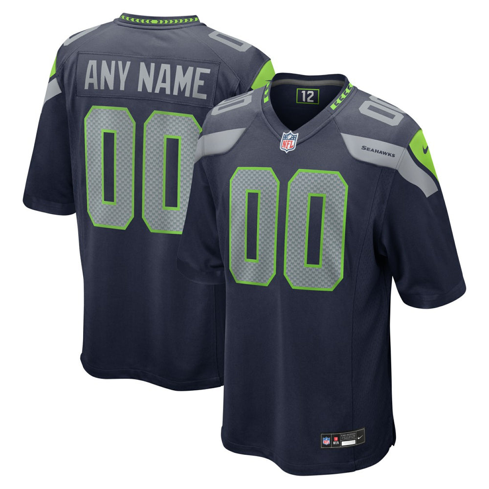 Custom Game Jersey - Seattle Seahawks