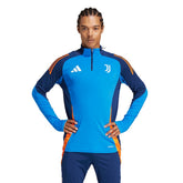 Juventus 2024/25 AEROREADY Raglan Quarter-Zip Training Top - Adidas Blue