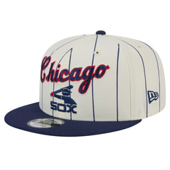 MLB Chicago White Sox New Era Jersey Pinstripe 9FIFTY Snapback Hat