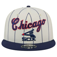 MLB Chicago White Sox New Era Jersey Pinstripe 9FIFTY Snapback Hat