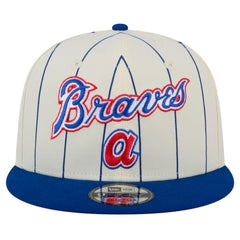 MLB Atlanta Braves New Era Jersey Pinstripe 9FIFTY Snapback Hat