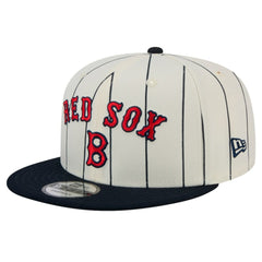 MLB Boston Red Sox New Era Jersey Pinstripe 9FIFTY Snapback Hat