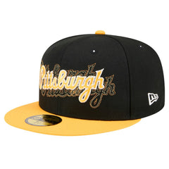 MLB Pittsburgh Pirates New Era Shadow Stitch 59FIFTY Fitted Hat