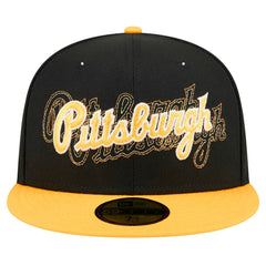 MLB Pittsburgh Pirates New Era Shadow Stitch 59FIFTY Fitted Hat