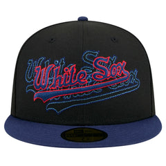 MLB Chicago White Sox New Era Shadow Stitch 59FIFTY Fitted Hat