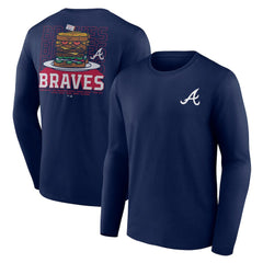 MLB Atlanta Braves Blooper Burger Long Sleeve T-Shirt