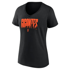 MLB San Francisco Giants Women's Gigantes V-Neck T-Shirt