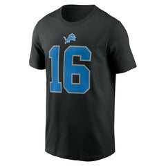Jared Goff Name & Number T-Shirt - Detroit Lions