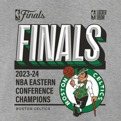 NBA Boston Celtics Women's 2024 Eastern Conference Champions Locker Room Post Up Move V-Neck T-Shirt