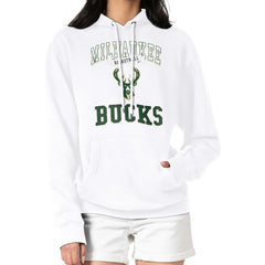 NBA Milwaukee Bucks G-III 4Her by Carl Banks Women's Graphic Fleece Pullover Hoodie