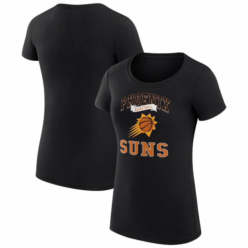NBA Phoenix Suns G-III 4Her by Carl Banks Women's Super-Slim Fit Lightweight Team Logo T-Shirt