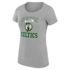 NBA Boston Celtics G-III 4Her by Carl Banks Women's Super-Slim Fit Lightweight Team Logo T-Shirt