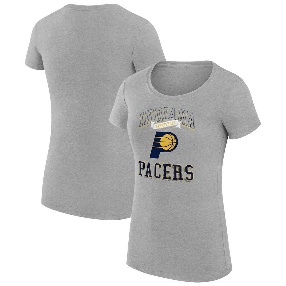 NBA Indiana Pacers G-III 4Her by Carl Banks Women's Super-Slim Fit Lightweight Team Logo T-Shirt