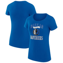 NBA Dallas Mavericks G-III 4Her by Carl Banks Women's Super-Slim Fit Lightweight Team Logo T-Shirt sale