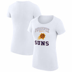 NBA Phoenix Suns G-III 4Her by Carl Banks Women's Super-Slim Fit Lightweight Team Logo T-Shirt