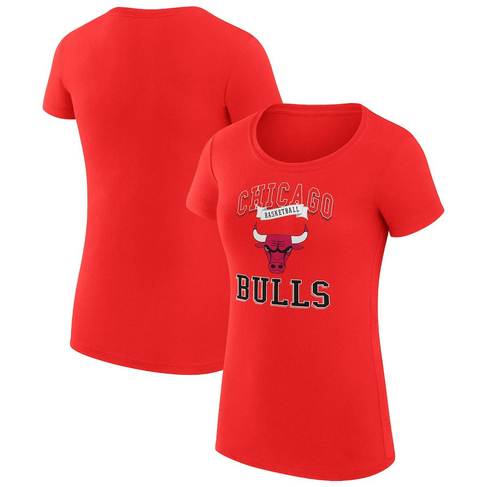 NBA Chicago Bulls G-III 4Her by Carl Banks Women's Super-Slim Fit Lightweight Team Logo T-Shirt sale