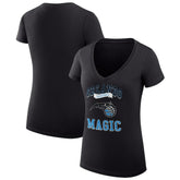 NBA Orlando Magic G-III 4Her by Carl Banks Women's Super-Slim Fit Lightweight Team Logo V-Neck T-Shirt