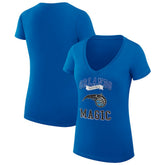 NBA Orlando Magic G-III 4Her by Carl Banks Women's Super-Slim Fit Lightweight Team Logo V-Neck T-Shirt