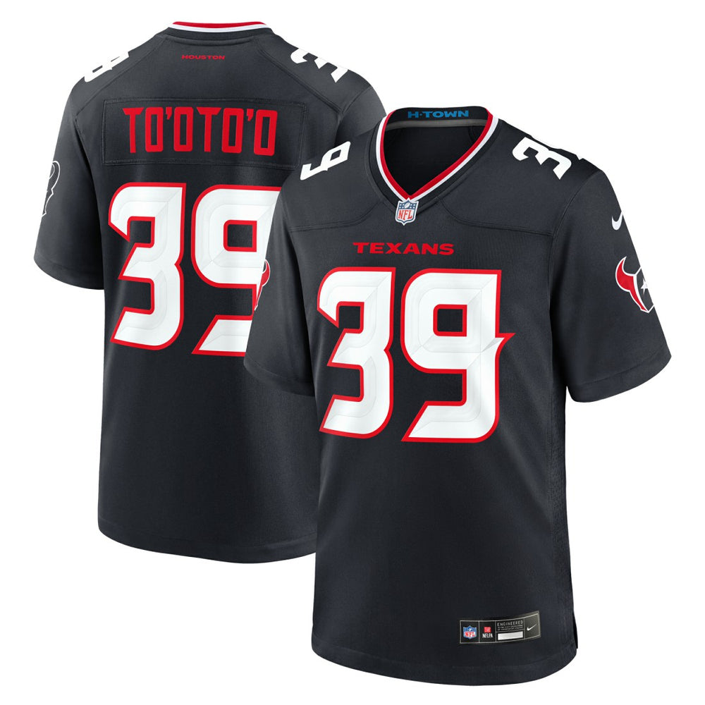 Henry To'oto'o Team Game Jersey - Houston Texans