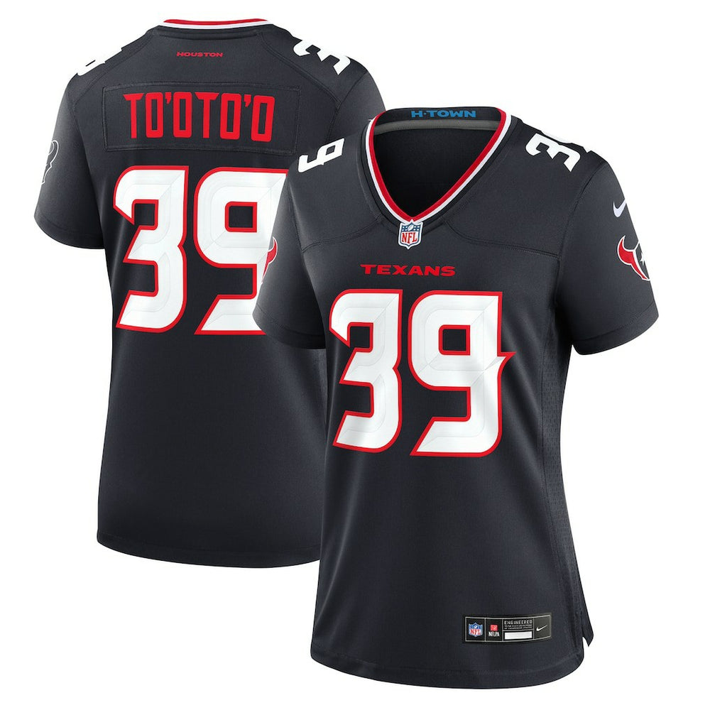 Henry To'oto'o Women's Team Game Jersey - Houston Texans