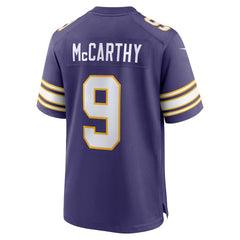 J.J. McCarthy 2nd Alternate Player Game Jersey - Minnesota Vikings