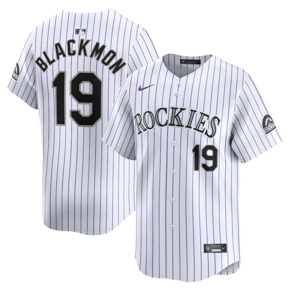 MLB Charlie Blackmon Colorado Rockies Nike Youth Home Limited Player Jersey