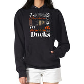 NHL Black Anaheim Ducks G-III 4Her by Carl Banks Women's Collage Team Graphic Tri-Blend Fleece Pullover Hoodie