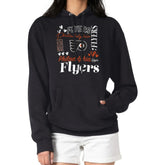NHL Black Philadelphia Flyers G-III 4Her by Carl Banks Women's Collage Team Graphic Tri-Blend Fleece Pullover Hoodie