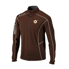 MLB San Diego Padres Columbia Cooperstown Collection Omni-Wick Shotgun Quarter-Zip Top