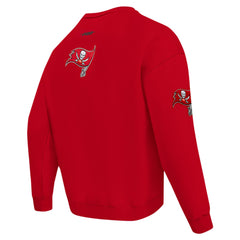 Pro Standard Turn It Up Drop Shoulder Pullover Sweatshirt - Tampa Bay Buccaneers