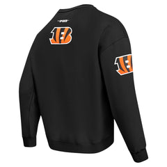 Pro Standard Turn It Up Drop Shoulder Pullover Sweatshirt - Cincinnati Bengals